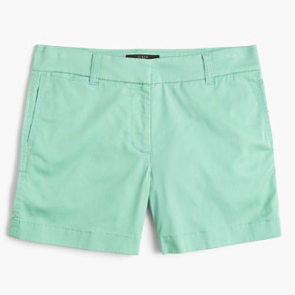 J.Crew Teal Chino Shorts